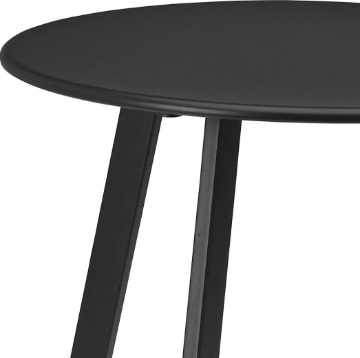 Minimalistinė išvaizda matinės juodos spalvos