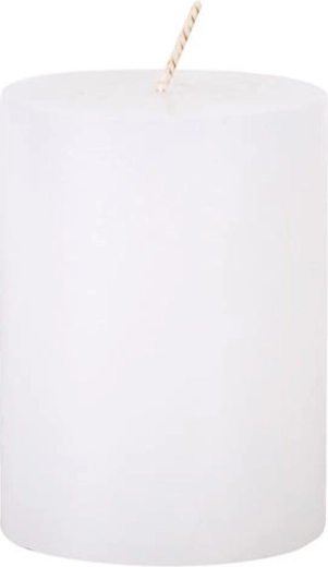Rustic Candle Provence 10 cm White