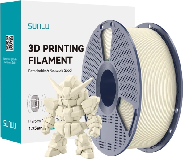 Sunlu PLA+ 2.0 filaments, dramblio kaulo spalvos, 1,75 mm