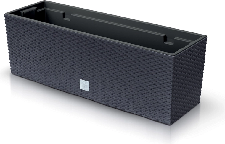 Rato Case Planter Box with Insert 58 cm – Anthracite