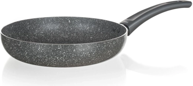 Cast aluminum frying pan with granite non-stick surface 24 cm