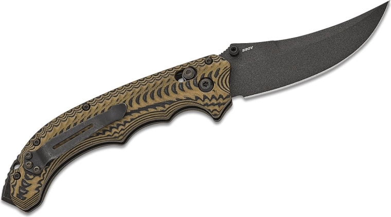 Atspari CPM-S90V geležtė su Cerakote danga