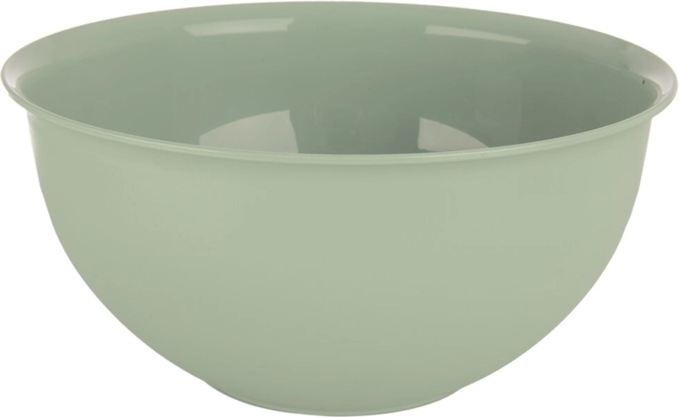 Plastic Kitchen Bowl Sandy, Green, 23.5 cm