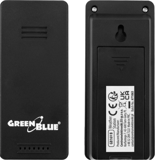 Wireless outdoor sensor with IP44 rating