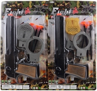 Police set for children with toy gun and accessories