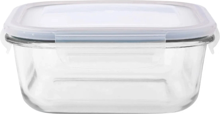 FRESH glass food storage container with lid 1.1 L