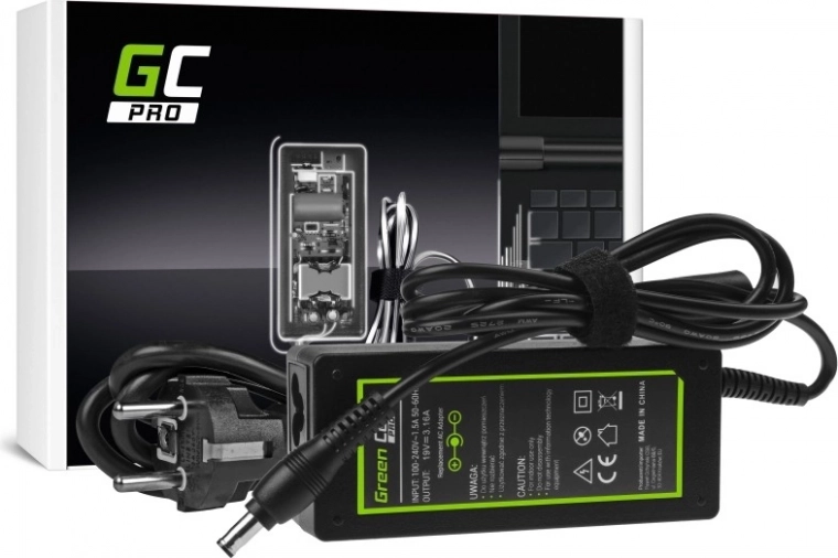Green Cell PRO Charger 19 V 3.16 A 60 W for Samsung (5.5 × 3.0 mm)