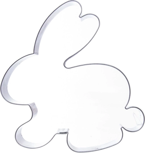 Steel Bunny Cookie Cutter 10 cm