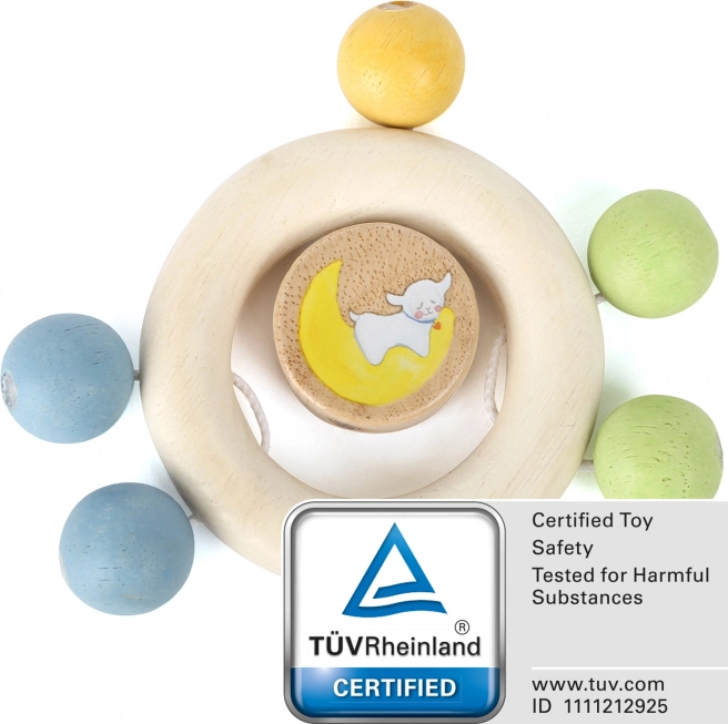 Small Foot medinis barškutis žiedas Lotta