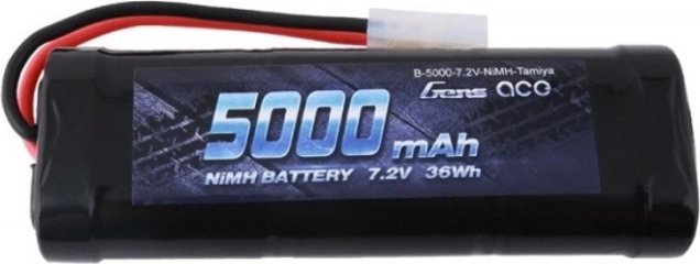 Akumuliatorius Gens Ace 5000 mAh 7,2 V NiMH su Tamiya jungtimi