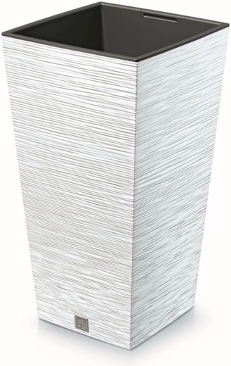Furu Square Planter 39.5 cm – white