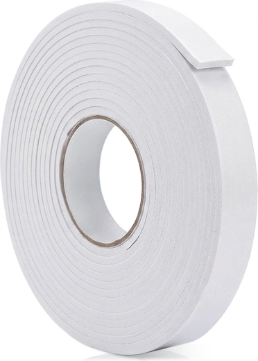 FX Tools white self-adhesive foam sealing tape for doors and windows 2 cm, 6 m