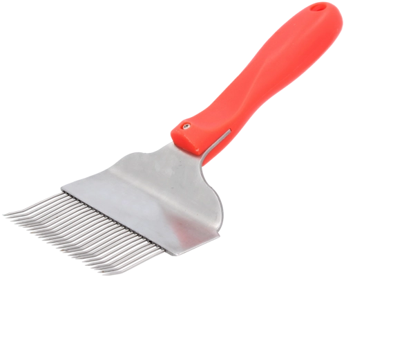 Honey Uncapping Fork with Plastic Handle 10.5 cm