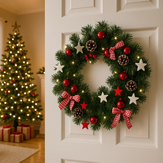 Distinct 40 cm diameter for door and wall
