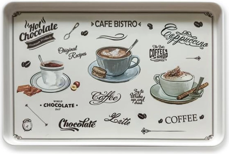 Serviravimo padėklas CAFE BISTRO stačiakampis 40,4 × 27,2 cm