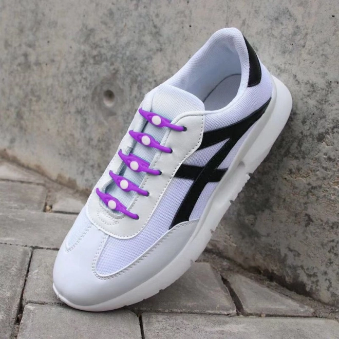 Silikoniniai batraiščiai 14 vnt. – violetiniai