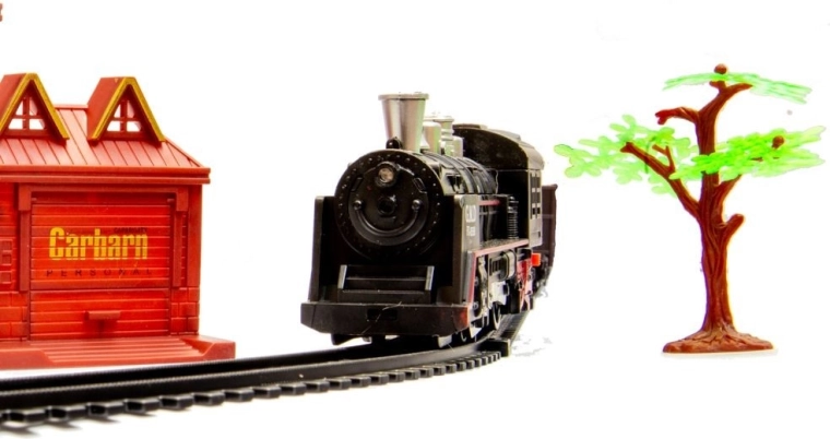 Locomotive with light and sound
