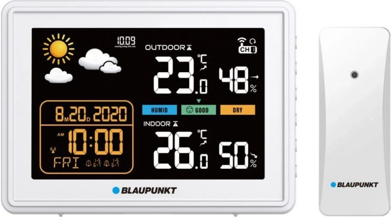 Meteostotis Blaupunkt WS30WH su belaidžiu jutikliu
