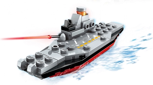 Qman Amphibious Tank – Building Set (Part 1)