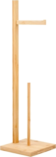 Natūralus bambukas moderniam vonios kambariui