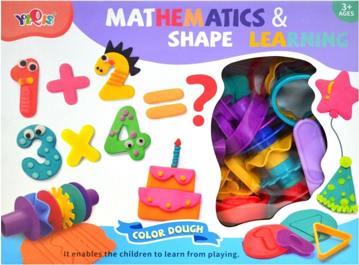 Modeliavimo masė – plastilinas skaičiams - 1 vnt.