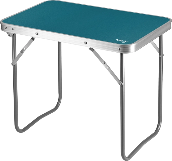 Kempingo stalas NILS Camp NC3401 60 × 40 × 50 cm mėlynas