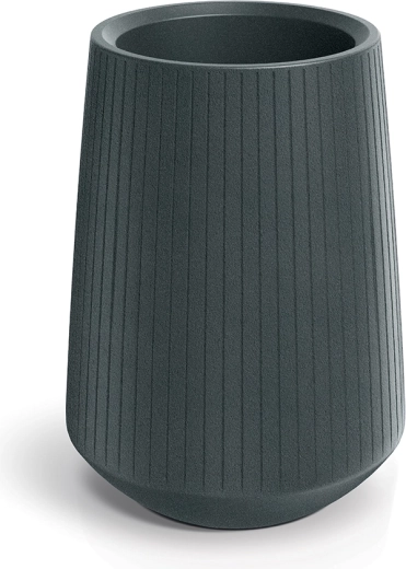 Coro Bowl High Flower Pot 40 cm graphite