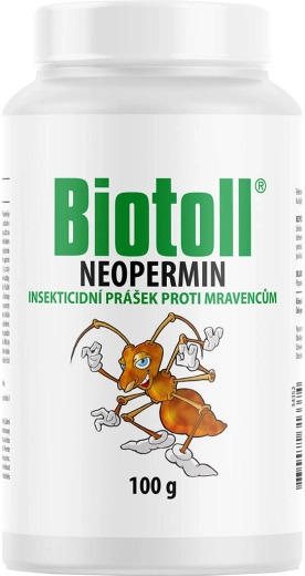 Priemonė nuo skruzdėlių NEOPERMIN+ milteliai 100 g BIOTOLL
