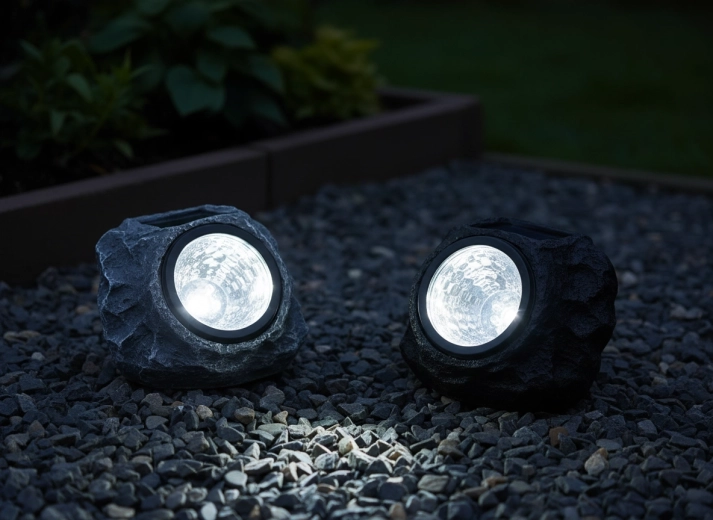 Ryški balta šviesa iš 4 LED