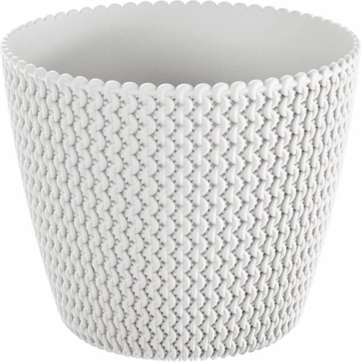 Gėlių vazonas Splofy 18,7 cm baltas