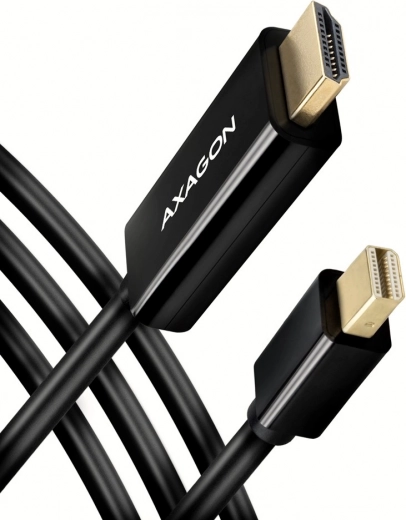Active Mini DisplayPort to HDMI 1.4 Cable, 1.8 m — AXAGON