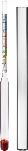 Alkoholometras 0–95 % alkoholio kiekiui matuoti