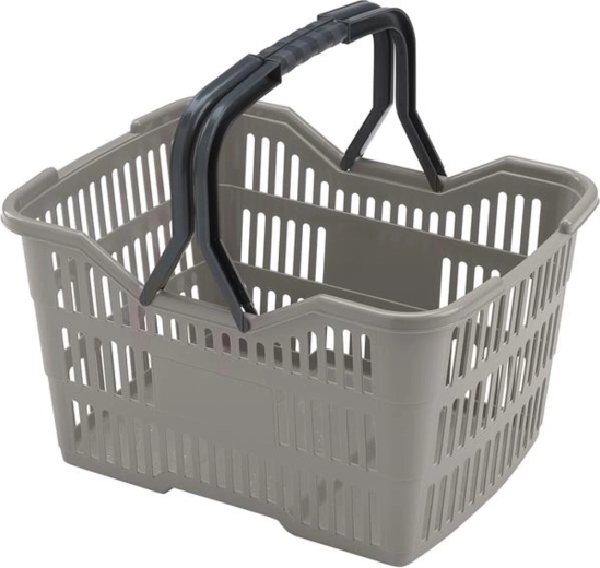 Plastikinis pirkinių krepšelis 18 l