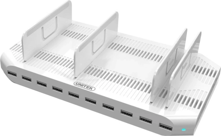 Charging Station 10× USB 2.4 A, 96 W