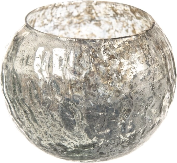 Glass Candle Holder 11 × 11 × 12 cm