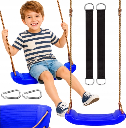 Vaikiškos sodo sūpynės „Swing-Y“, mėlynos