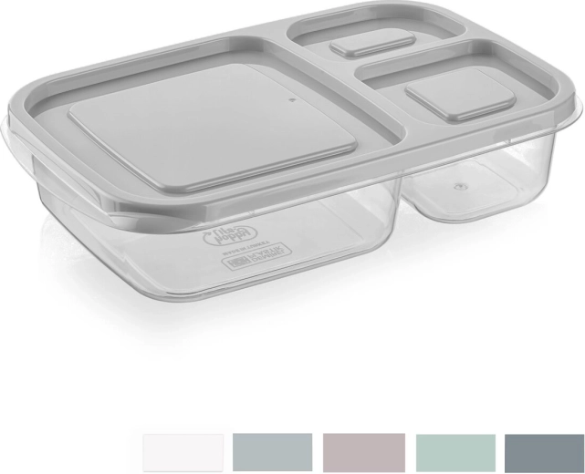 Smart padalinta maisto dėžutė 1,15 l (spalvų miksas)