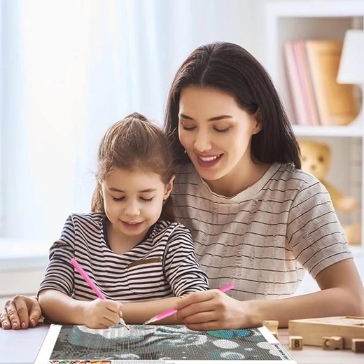 Develops fine motor skills and focus