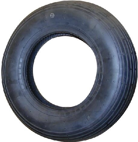 Replacement tire for construction wheelbarrow 4.00-8