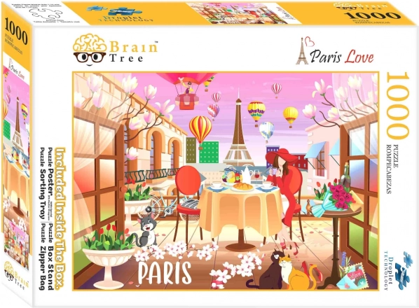 Puzzle Brain Tree Love from Paris 1000 pieces