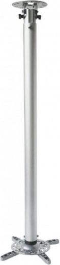 Ceiling projector mount 110–190 cm silver