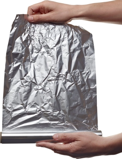 Easy wrapping and covering of food