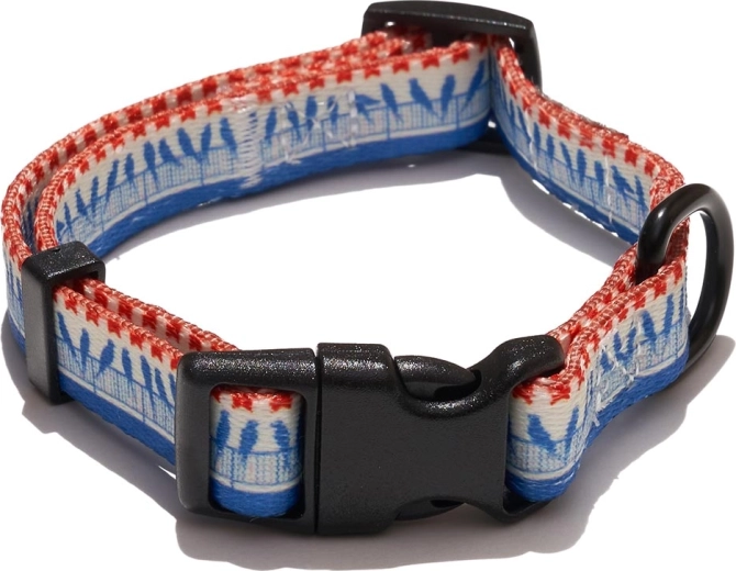 Explorer Dog antkaklis su paukščių motyvu, dydis S (24–36 cm, plotis 1,5 cm)