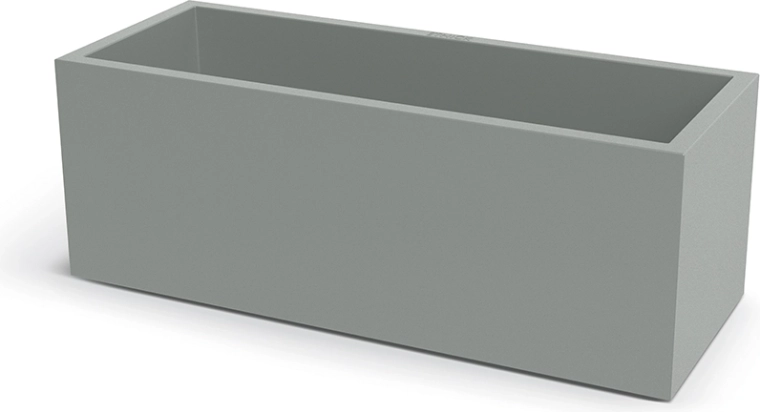 Cubla case planter 98 cm, concrete gray