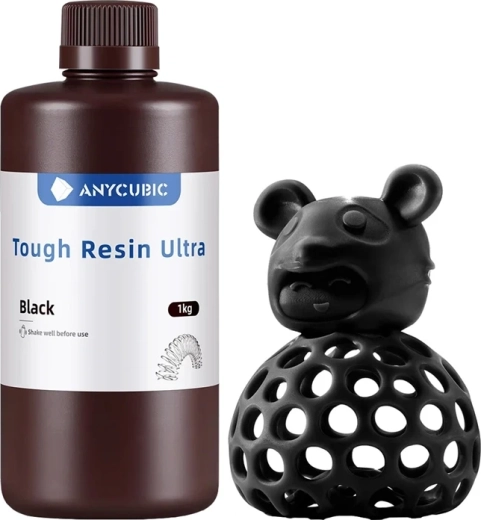 Anycubic Tough Resin Ultra juoda