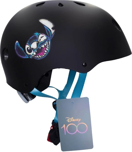 Children’s sports helmet Stitch black 52–56 cm