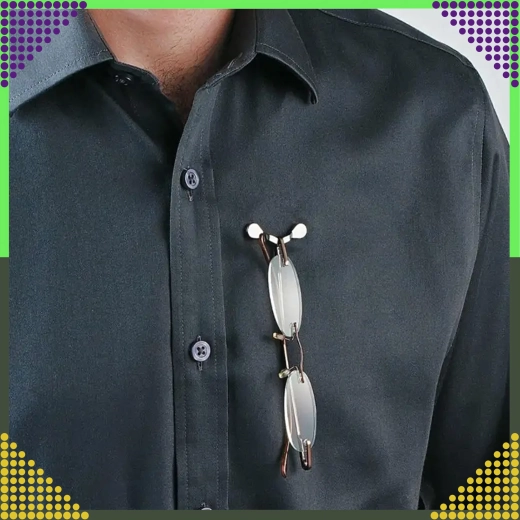 Secure hold for glasses and earbuds