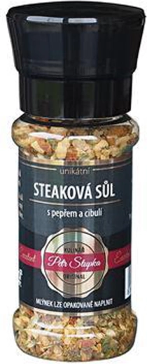 Prieskonių malūnėlis su kepsnių druska 70 g