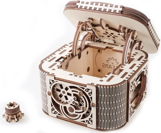 UGEARS wooden 3D puzzle jewelry box 190 pieces