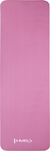 Rožinis jogos kilimėlis HMS YM07 iš NBR, 183 × 61 × 1,2 cm